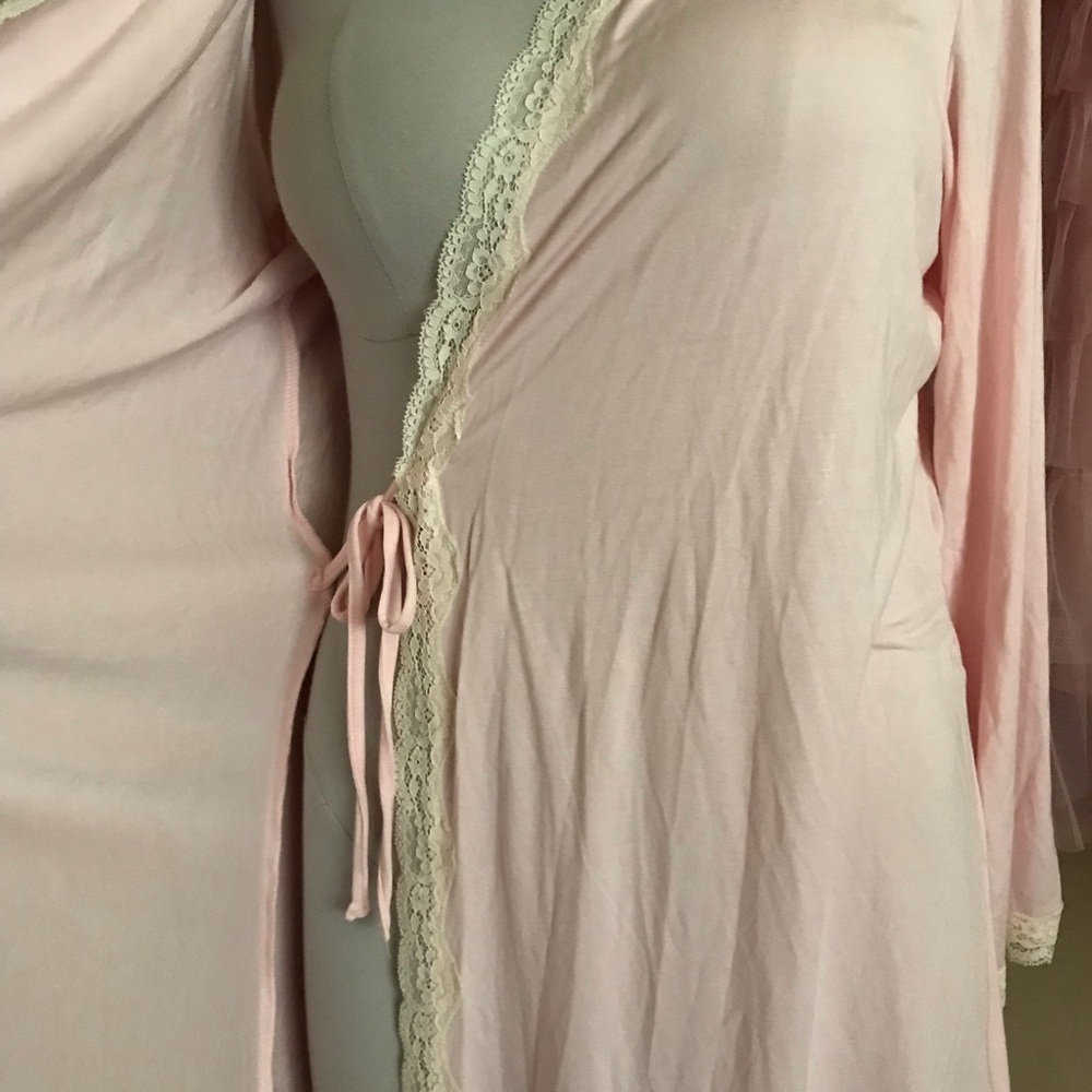 Soft Light Pink House Robe - Picture 8 of 10